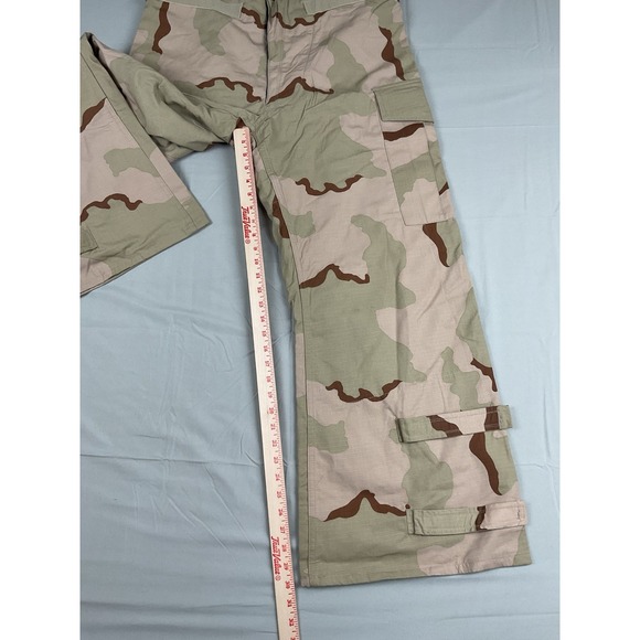 Military Desert Camo Chemical Pants Medium Reg Tactical Cargo Gorpcore - Picture 4 of 14